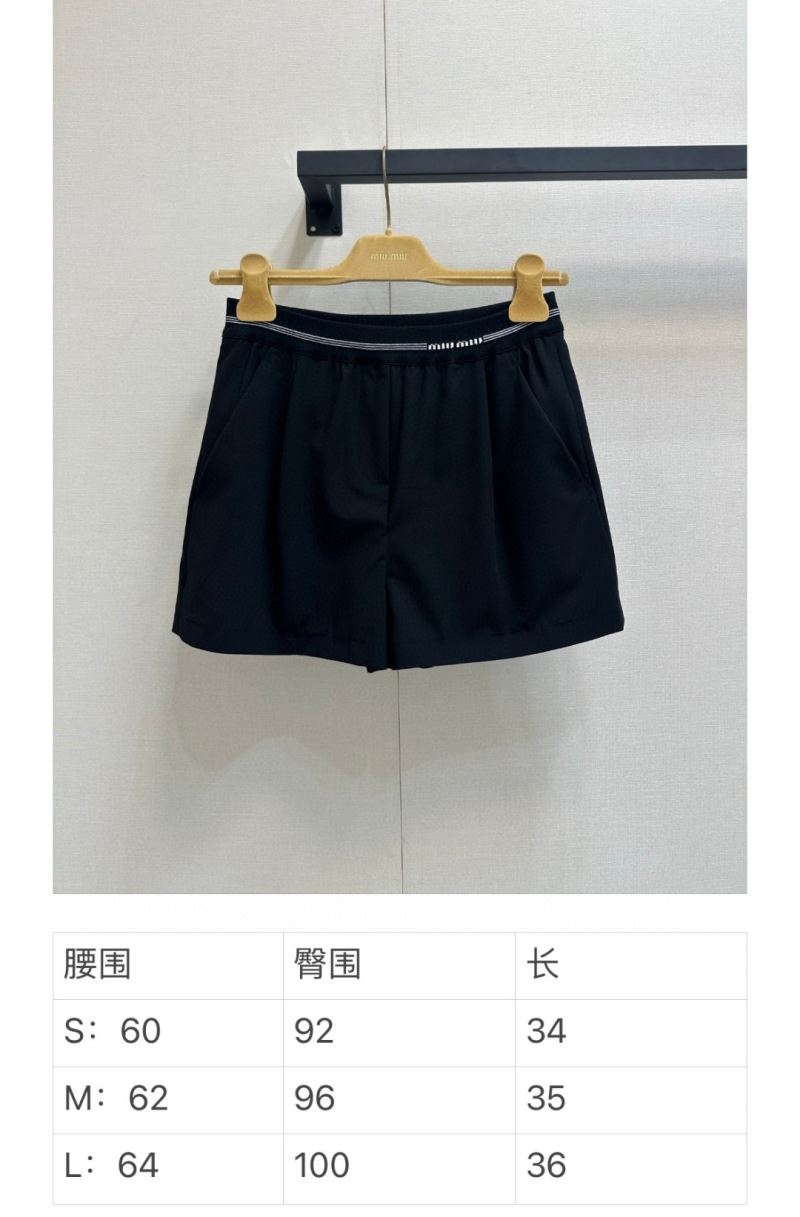 Miu Miu Short Pants